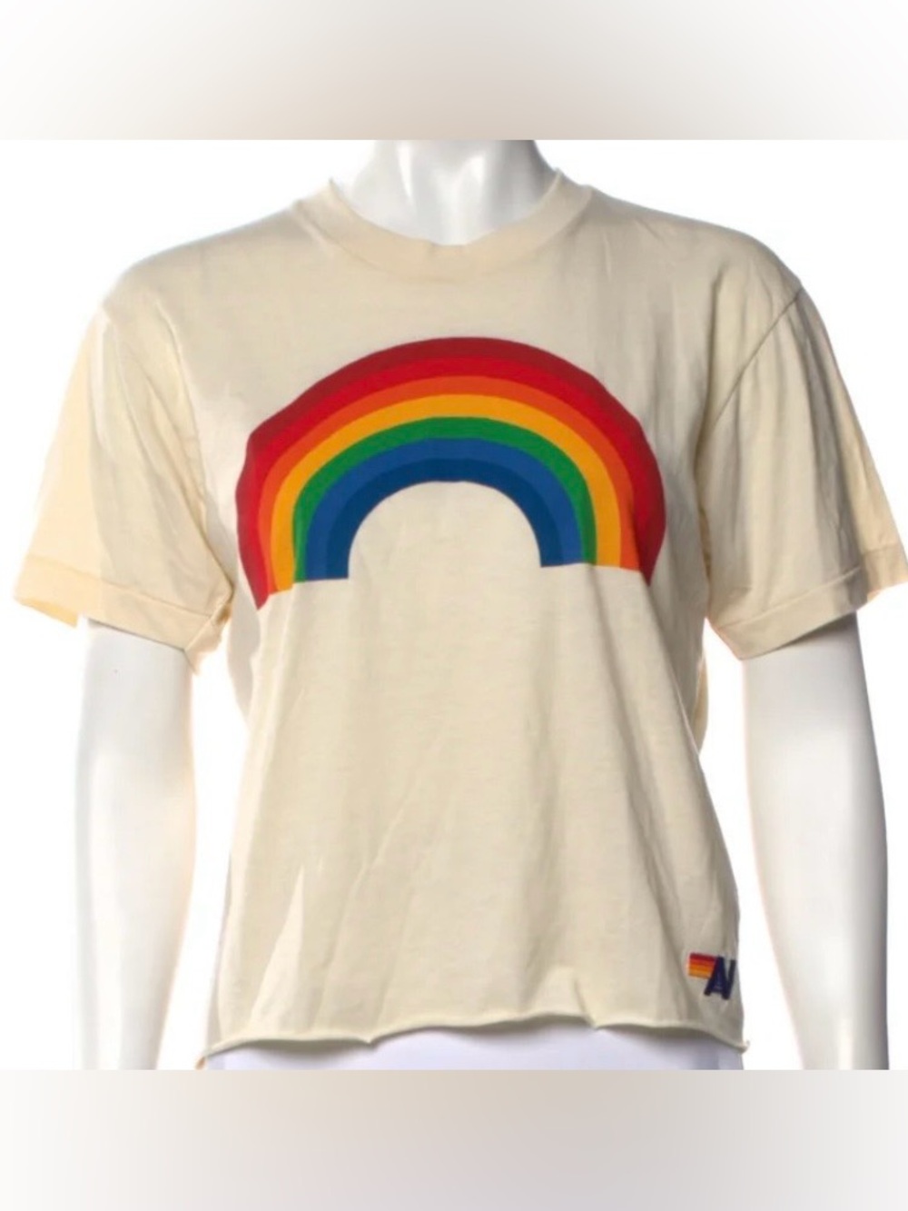 AVIATOR NATION
Graphic Print Crew Neck T-Shirt / Size XS